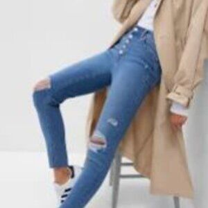 BRAND NEW GAP High Rise STRETCH Jegging Jeans Size 00